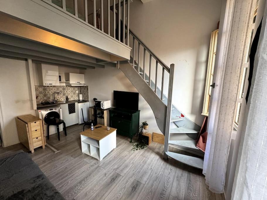 Centre Toulouse - Gare Matabiau - Grand Duplex Apartment Luaran gambar
